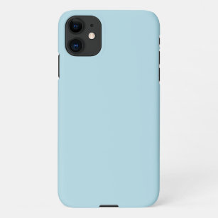 Light Blue Solid Colour iPhone 11 Case