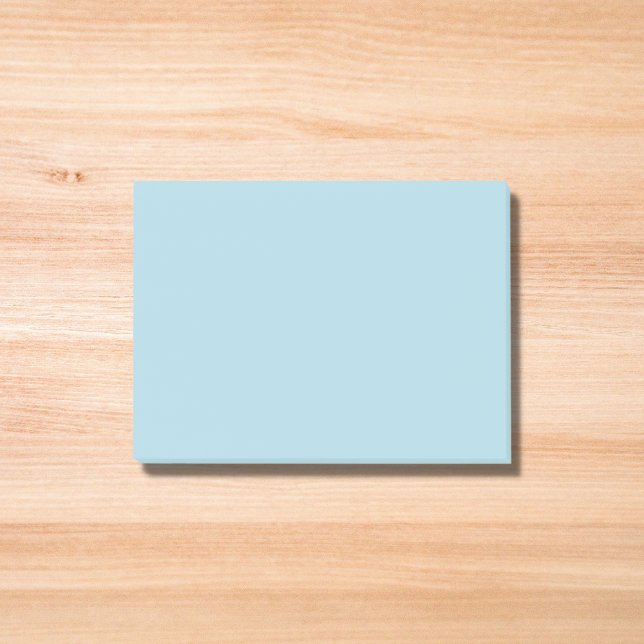 Light Blue Solid Colour Post-it Notes (Creator Uploaded)