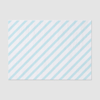 Light Blue Stripe Tissue Paper