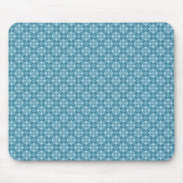 Light Blue Stylishly Chic Mousepad (Front)