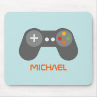 Light Blue Video Gamer