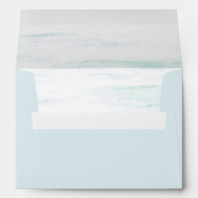 Light Blue Watercolor Envelope (Back (Bottom))