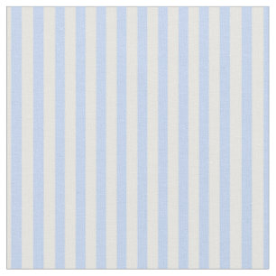 Light Blue & White Stripes Fabric