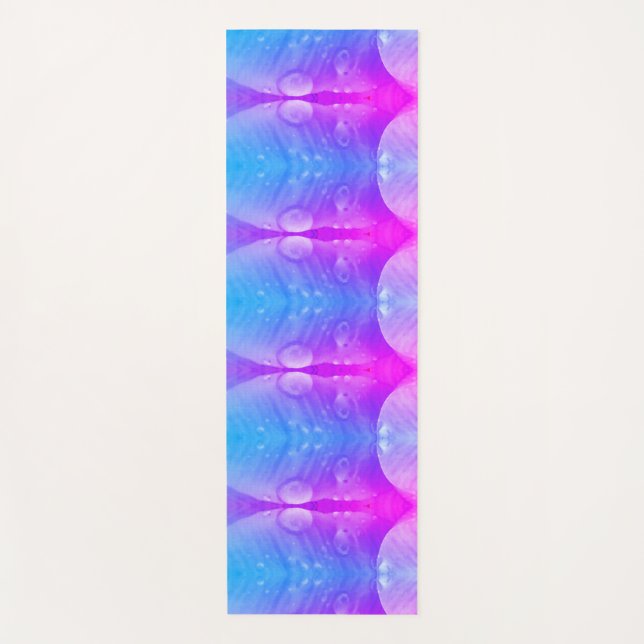 Light Bluesy X Miami Yoga Mat (Front)