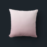 Light Blush Pink Dipped Modern Trendy Decor Cushion<br><div class="desc">Custom Pillow.</div>