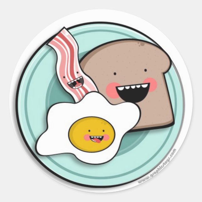 light breakfast stickers (Front)
