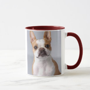 Light Brown Boston Terrier Dog Mug