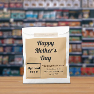Light Brown Business Brand Mother’s Day Paper Bag