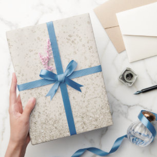Light Brown Faux Glitter Wrapping Paper