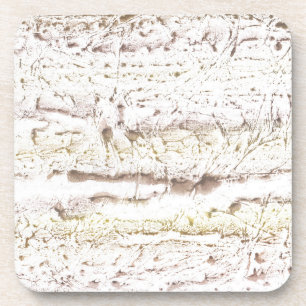 Light brown marble coaster