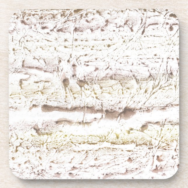 Light brown marble coaster (Front)