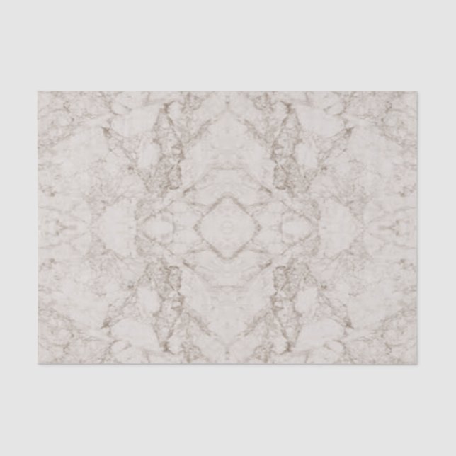 Light Brown Marble Look Tissue Paper (Front)