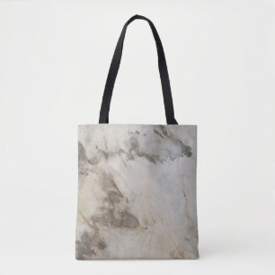 Light brown marble stone texture background.abstra tote bag