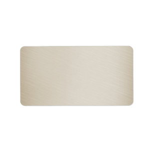 Light brown texture label