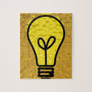 light bulb  art jigsaw puzzle