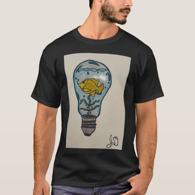 Light bulb art T-Shirt (Front)