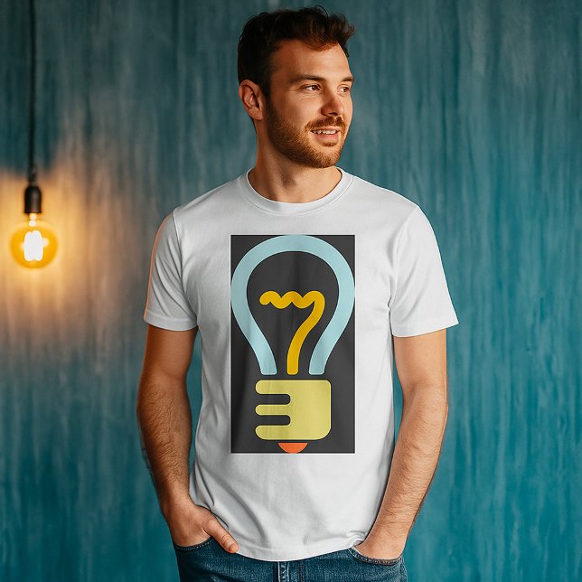 Light Bulb Icon Mens T-Shirt (Creator Uploaded)