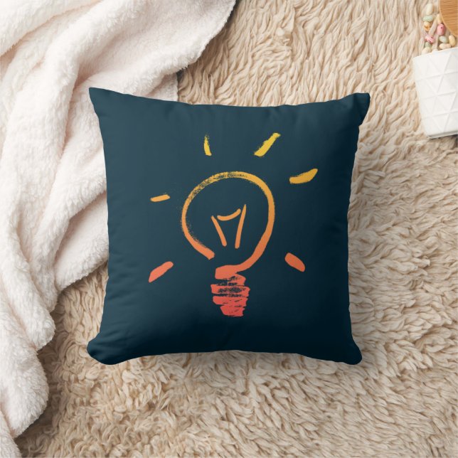 Light bulb lamp retro lightbulb smart electrician cushion (Blanket)