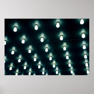 Light bulb lot poster