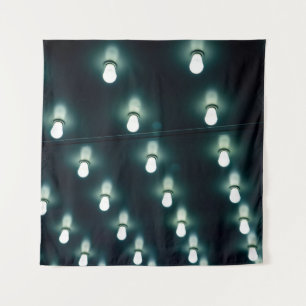 Light bulb lot tapestry