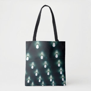 Light bulb lot tote bag