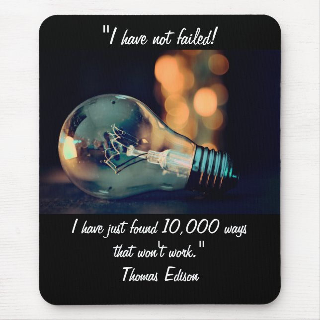 Light Bulb Mouse Pad (Front)