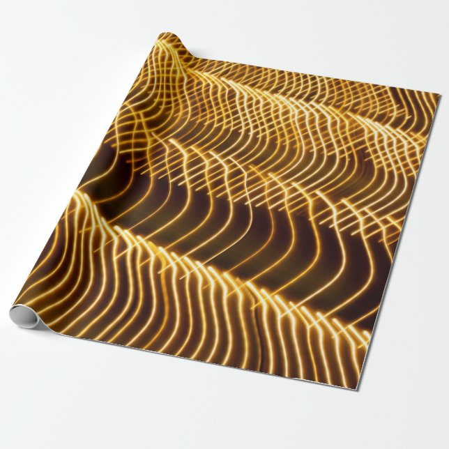 light bulb patternabstract, background, ball, blur wrapping paper (Unrolled)