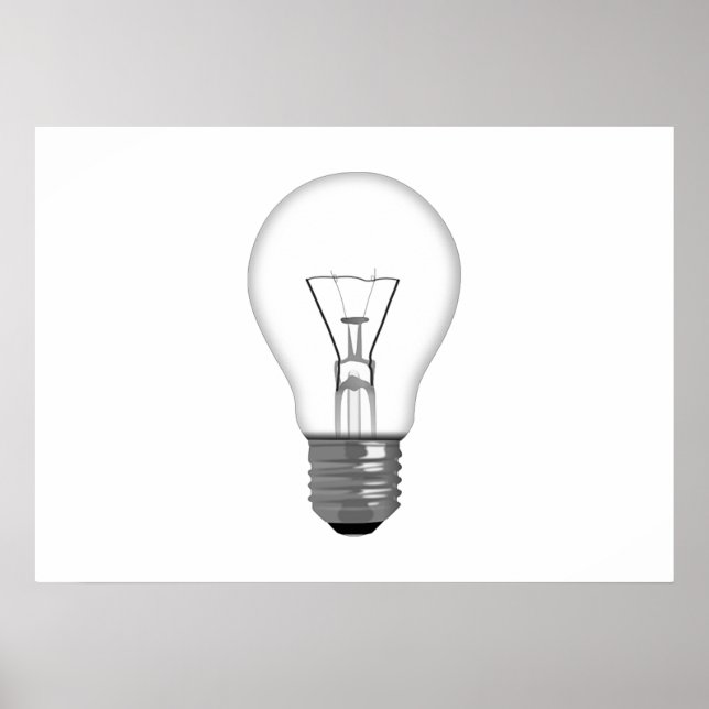 Light Bulb Poster (Front)