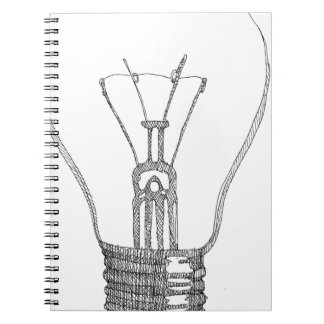 Light bulb series notebook