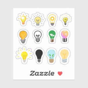 Light Bulb Stickers