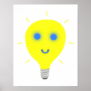 Light Bulb Wall Posters