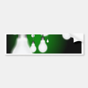 Light Bulbs Bumper Sticker