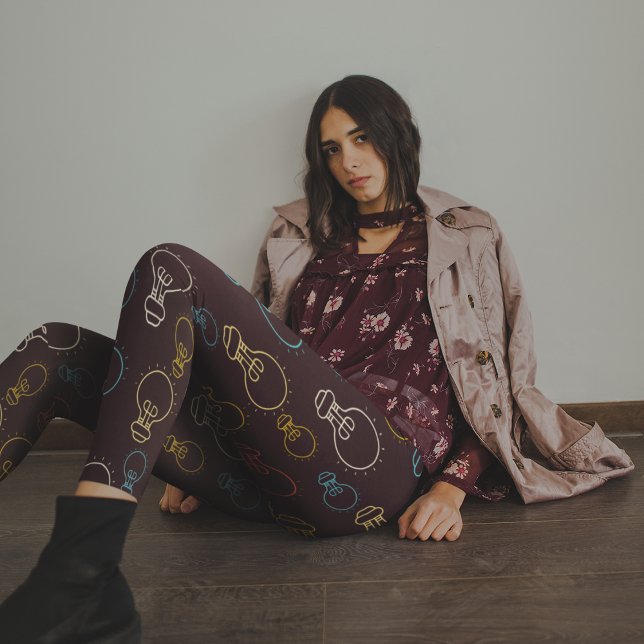 Light Bulbs Leggings (Creator Uploaded)