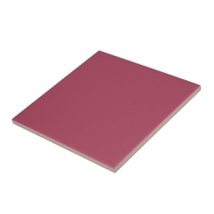 Light Burgundy  (solid colour) Ceramic Tile