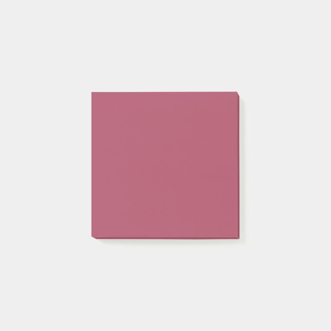  Light Burgundy  (solid colour)  Post-it Notes (Front)