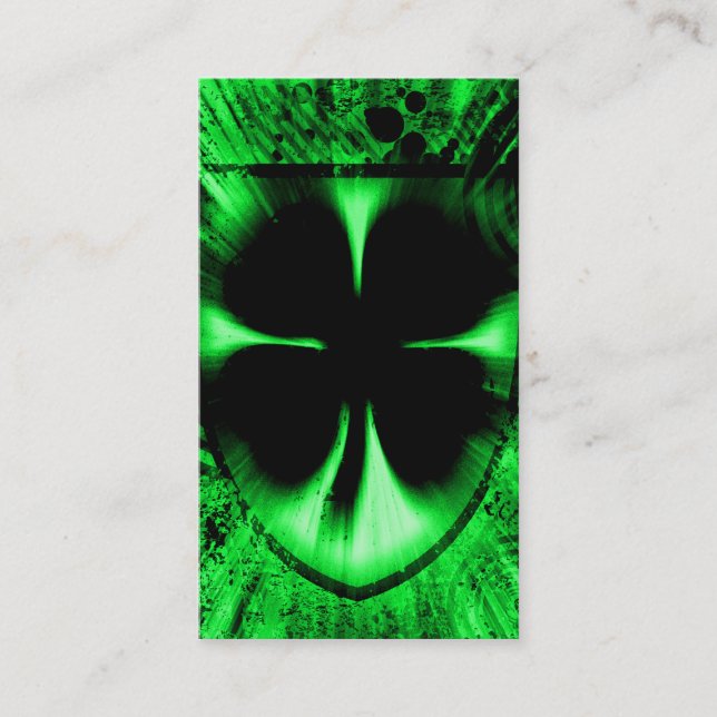 light burst luck business card (Front)