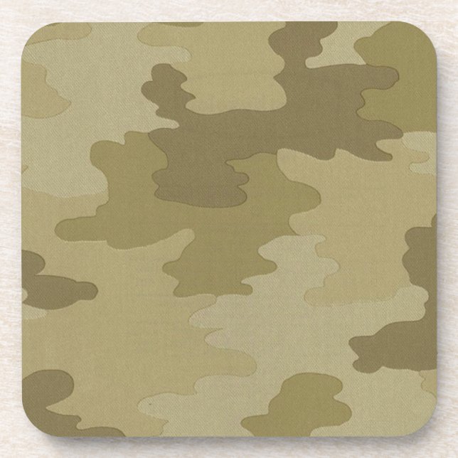 Light Camouflage Coasters (Front)