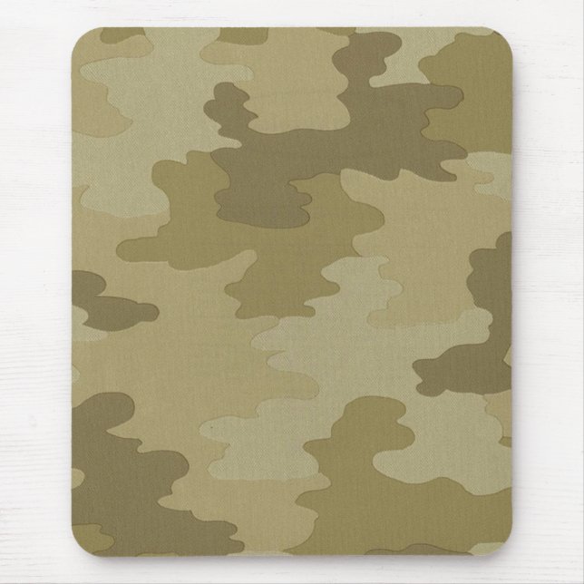 Light Camouflage Mouse Pad (Front)