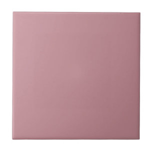 Light Cherry Blossom Pink #C68C95 Ceramic Tile