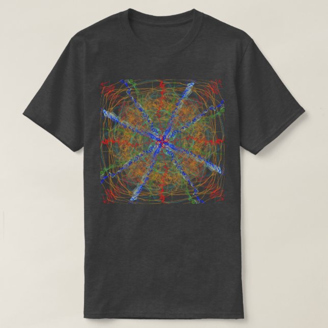 Light Colour Paint Illustration T-Shirt (Design Front)