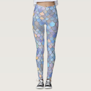Light Colour Scale Pattern Leggings