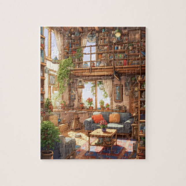 Light Coloured Classic Room Jigsaw Puzzle (Vertical)