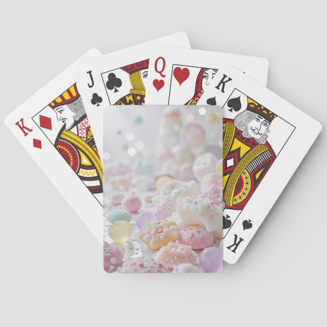 Light coloured design playing cards (Back)