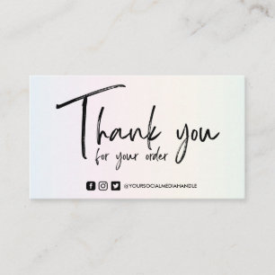 Light Colours Custom Calligraphy Media Insert