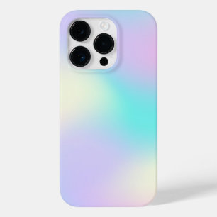 Light colours holographic background Case-Mate iPhone 14 pro case