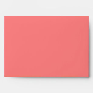 Light Coral A7 Envelope