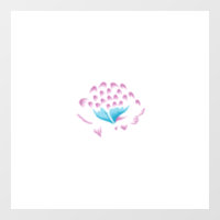Light Cornflower Blue, Sky Megenta, Girly