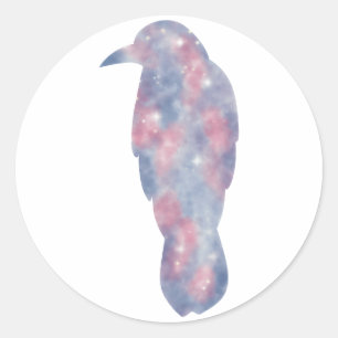 Light Crow Starscape Sticker