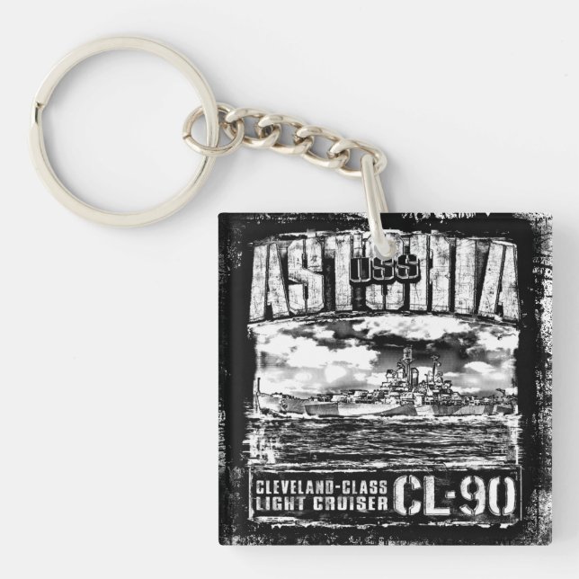 Light cruiser Astoria Key Ring (Front)