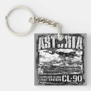 Light cruiser Astoria Key Ring